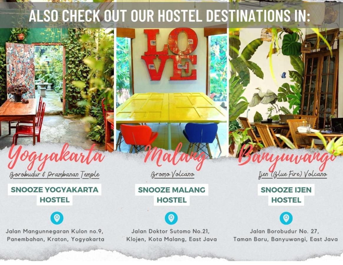 Albergue Snooze Ijen Banyuwangi  Exterior foto